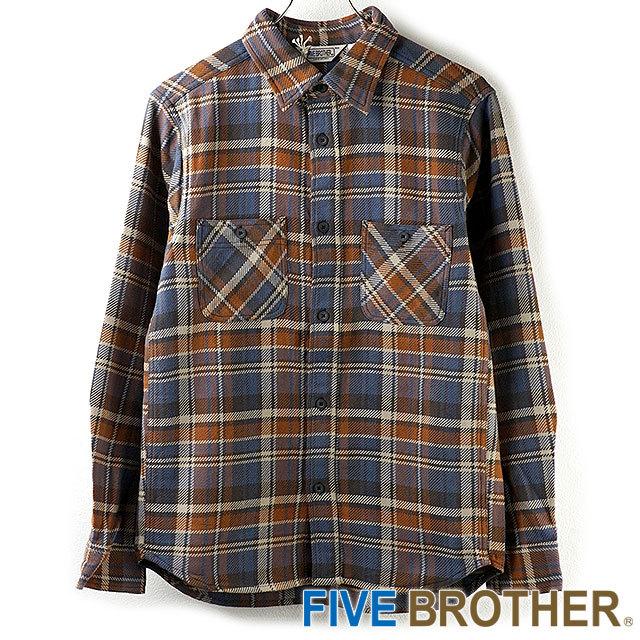 FIVEBROTHER（ファイブブラザー） メンズ ヘビーフランネルワーク