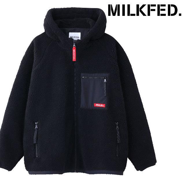 MILKFED.（ミルクフェド） ボアフーデッドジャケット BOA HOODED 