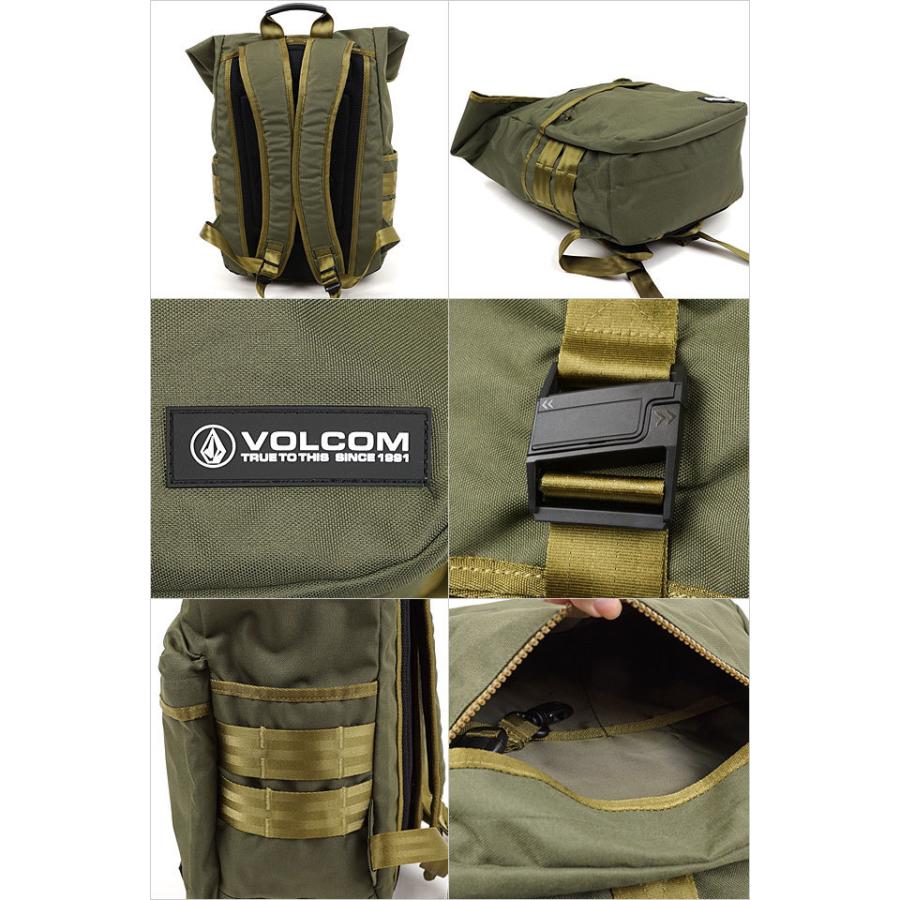 VOLCOM（ボルコム） リュック ミリタリー ロールトップパック JP Mil