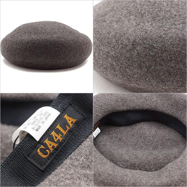 CA4LA（カシラ） ベレー帽 RM BIG BERET6 ZKN02126 FW20 メンズ