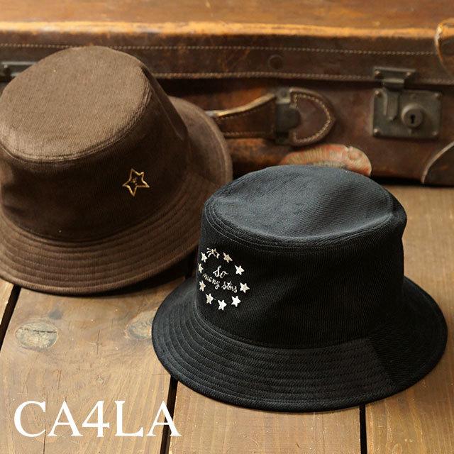 カシラ Ca4la バケットハット So Many Stars Hat Aw Caw Fw メンズ レディース 帽子 フリーサイズ Shoetime 通販 Yahoo ショッピング