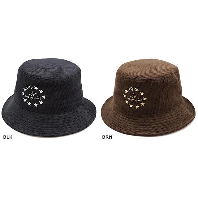 カシラ Ca4la バケットハット So Many Stars Hat Aw Caw Fw メンズ レディース 帽子 フリーサイズ Shoetime 通販 Yahoo ショッピング