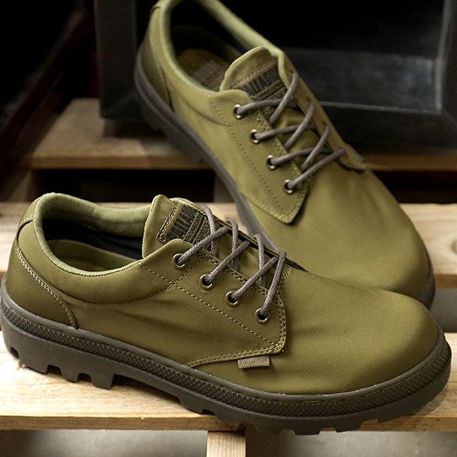 パラディウム Palladium スニーカー パラボス ウォータプルーフ プラス Pallabosse Wp 061 309 Ss21 メンズ 防水シューズ ローカット Olive Night カーキ系 Shoetime 通販 Yahoo ショッピング