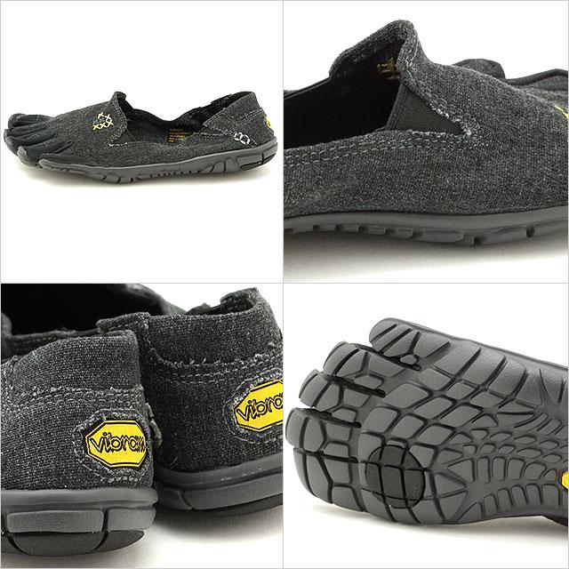 ビブラムファイブフィンガーズ Vibram FiveFingers 5本指シューズ カジュアル CVT-HEMP 14W6204 FW20 レディース ヘンプ 普段履き BLACK ブラック系｜mischiefstyle｜03