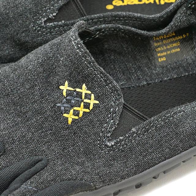 ビブラムファイブフィンガーズ Vibram FiveFingers 5本指シューズ カジュアル CVT-HEMP 14W6204 FW20 レディース ヘンプ 普段履き BLACK ブラック系｜mischiefstyle｜04