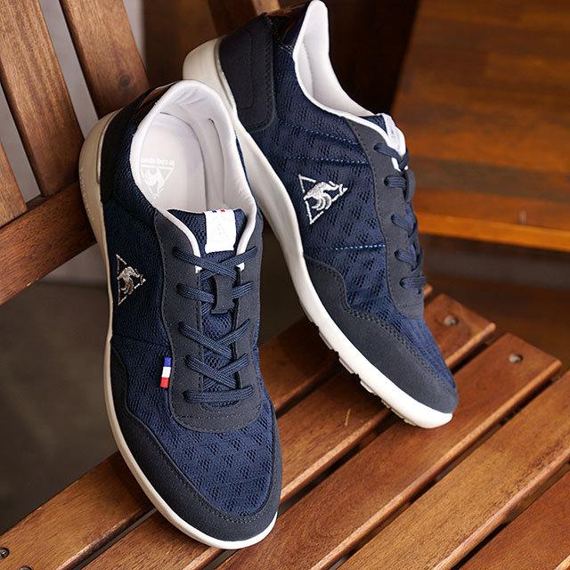 ルコック Le Coq Sportif スニーカー セギュール Iii ワイド Ms Ql3rjc36ns Ss21q2 レディース 軽量 消臭 Navy Silver ネイビー系 Shoetime 通販 Yahoo ショッピング