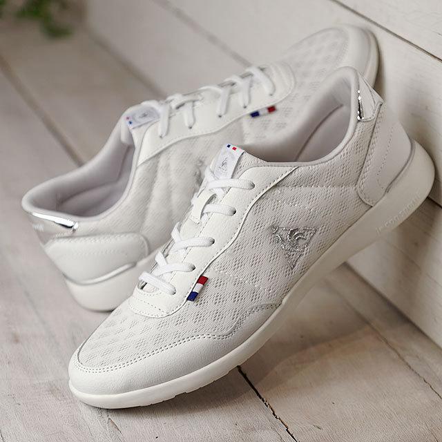 ルコック Le Coq Sportif スニーカー セギュール Iii ワイド Ms Ql3rjc36ws Ss21q2 レディース 軽量 消臭 White Silver ホワイト系 Shoetime 通販 Yahoo ショッピング