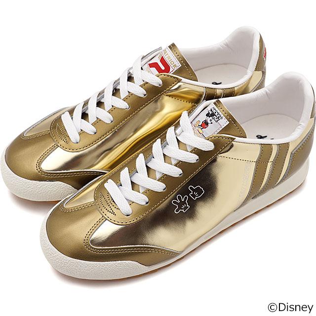 最安挑戦 カードで最大5倍 返品交換送料無料 パトリック Patrick スニーカー ミッキー リバー Mickey Liv Ss21 メンズ レディース 日本製 リバプール Gld ゴールド系 シーズン限定 スニーカー