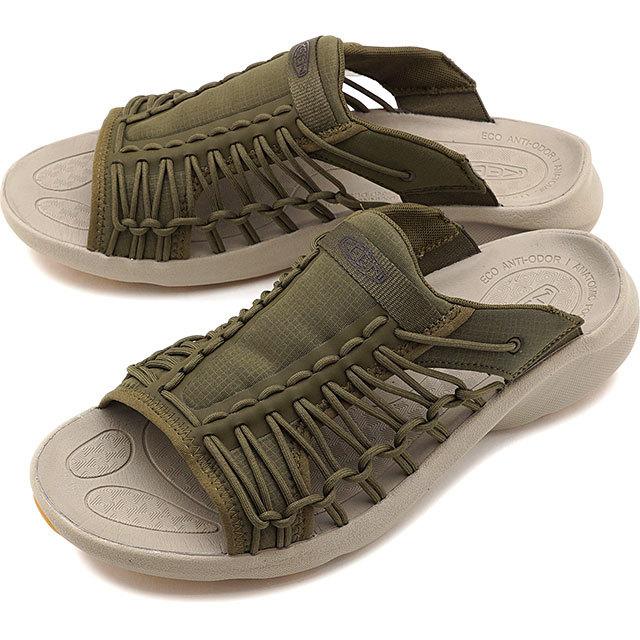 KEEN サンダル　オリーブ色 ユニーク スニークスライド KEEN キーン サンダル ユニーク スニーク スライド M UNEEK SNK