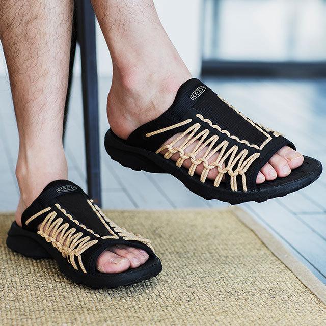 美品 KEEN キーン ユニーク スニーク スライド 24cm ブラック 楽天市場】KEEN UNEEK SNK SLIDE キーン ユニーク スニーク