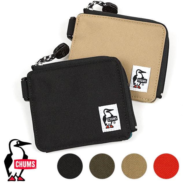 CHUMS チャムス リサイクル エルシェイプドジップウォレット CHUMS チャムス リサイクル エルシェイプドジップウォレット