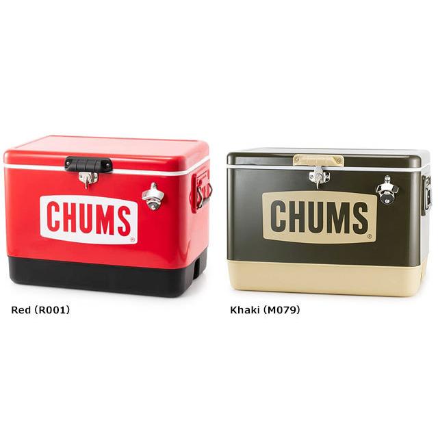チャムス CHUMS チャムス スチールクーラーボックス CHUMS Steel Cooler Box 54L CH62-1283 SS21  メンズ・レディース アウトドア キャンプ用品 :10067316:SHOETIME - 通販 - Yahoo!ショッピング