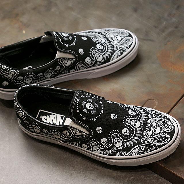 VANS バンズ スニーカー バンダナ クラシック スリップオン VANS バンズ スニーカー バンダナ クラシック スリップオン