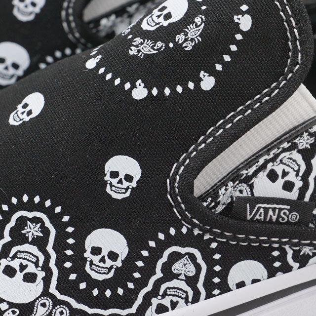 VANS バンズ スニーカー バンダナ クラシック スリップオン