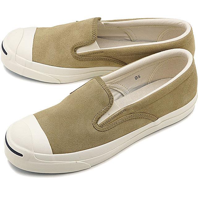 新品JACK PURCELL RET SUEDE SLIP ON スリッポン CONVERSE（コンバース） スニーカー ジャックパーセル RET スエード