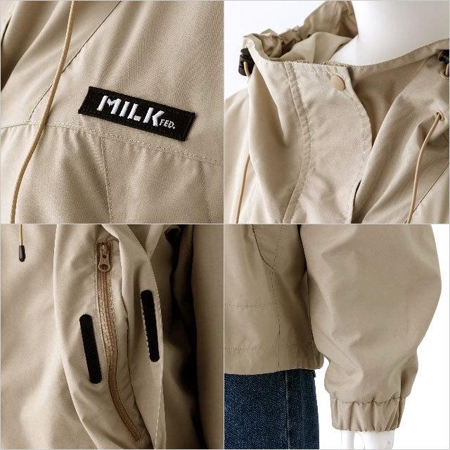 MILKFED. ミルクフェド レディース フーデッド マウンテン