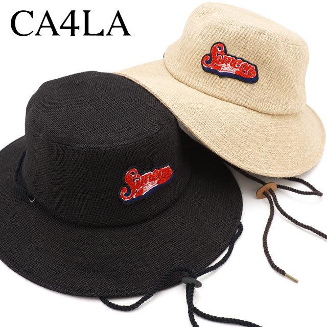 CA4LA カシラ キャップ シメオンフィラー ジュート ハット CA4LA カシラ キャップ シメオンフィラー ジュート ハット