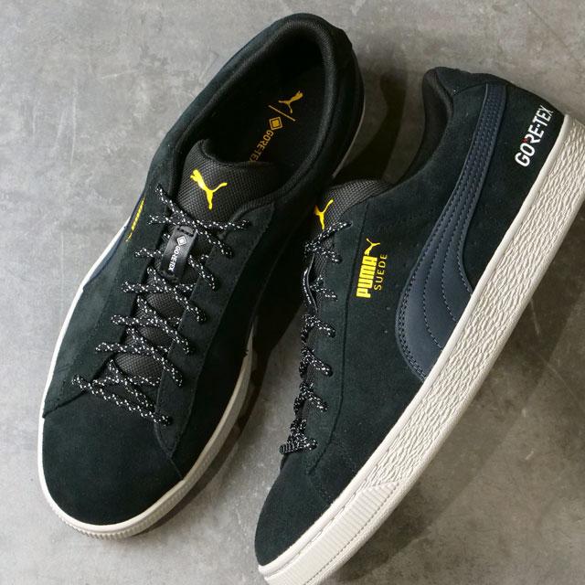PUMA Suede ブラック スニーカー PUMA SUEDE GORE-TEX プーマ スウェード ゴアテックス