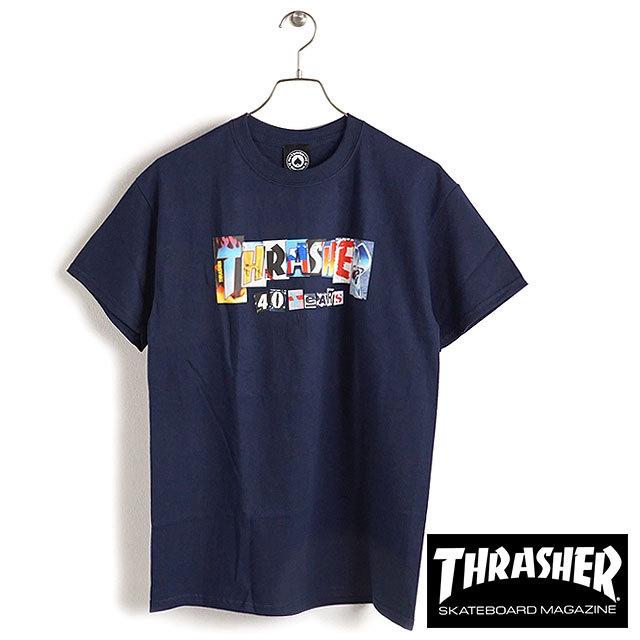 THRASHER（スラッシャー） メンズ 40周年 Tシャツ 40Years T-SHIRT