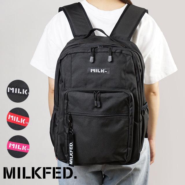 MILKFED.（ミルクフェド） リュック ダブルジップ アウトポケット