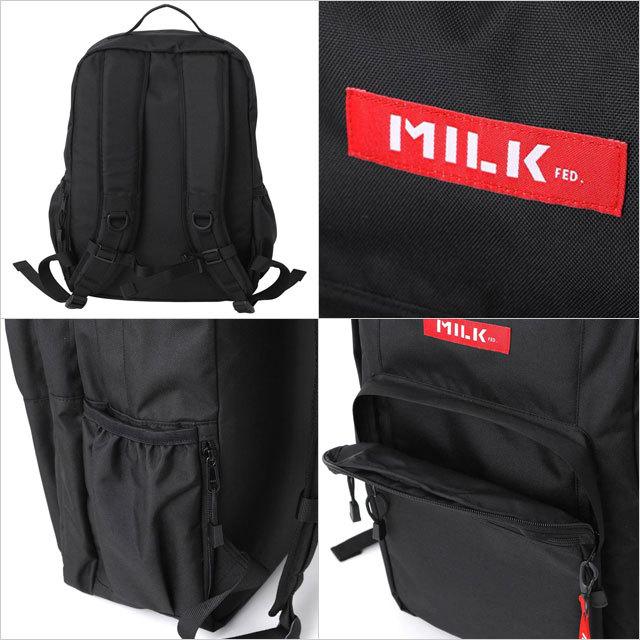 MILKFED.（ミルクフェド） リュック ダブルジップ アウトポケット