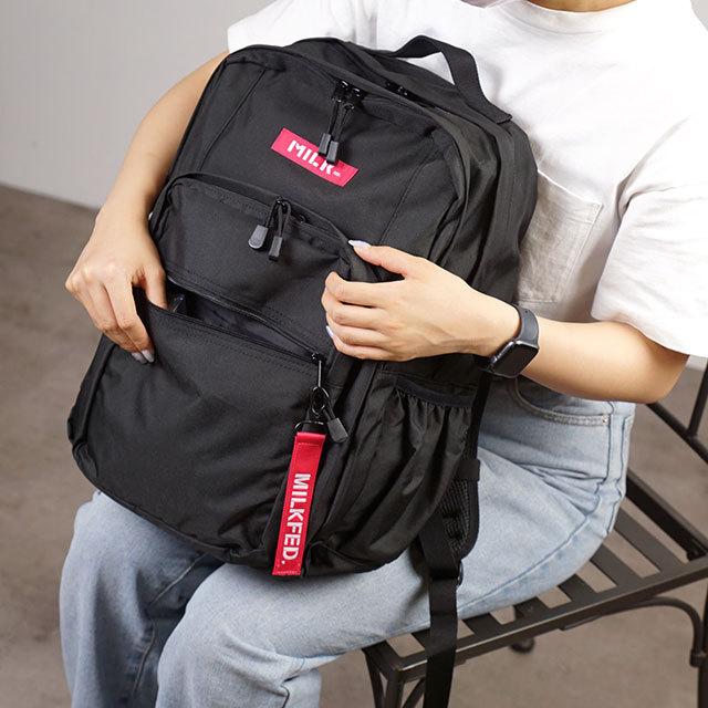 MILKFED. ダブルジップ W ZIP BACKPACK ミルクフェド MILKFED. W ZIP BACKPACK ダブルジップ バック