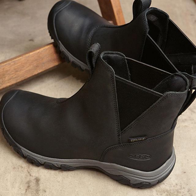 KEEN キーン グレタ チェルシー ウォータープルーフ 24cm 防水レザー 