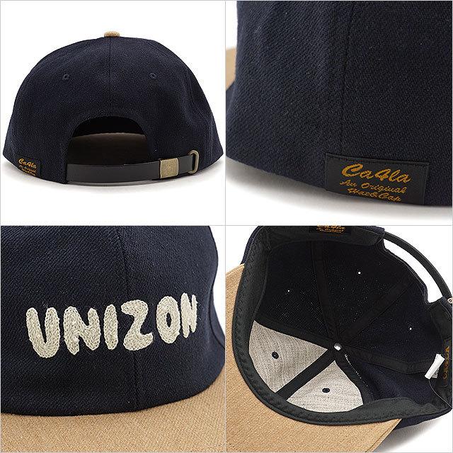 CA4LA（カシラ） ベースボールキャップ UNIZON CAP ZKN02181 FW21