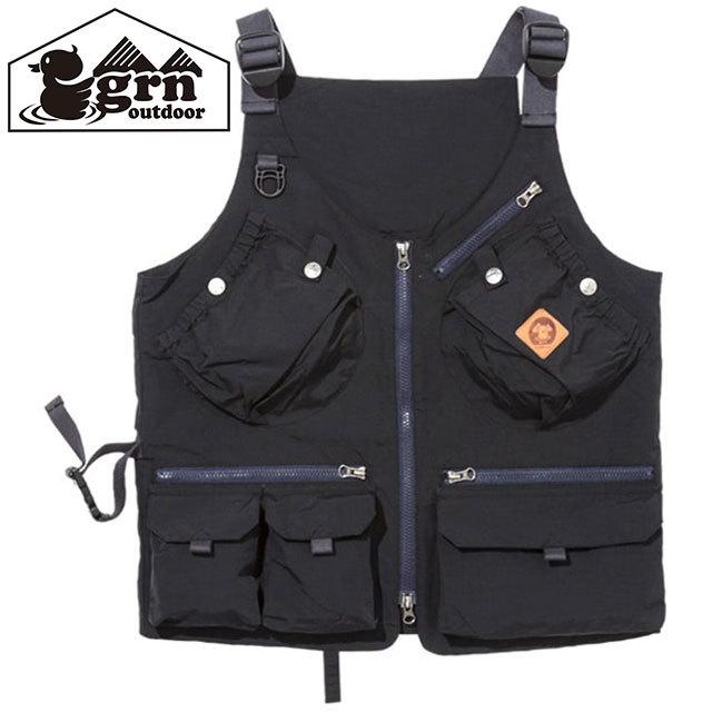 grn outdoor デブラベスト M grn ジーアールエヌ アウトドア grn outdoor テブラベスト TEBURA VEST