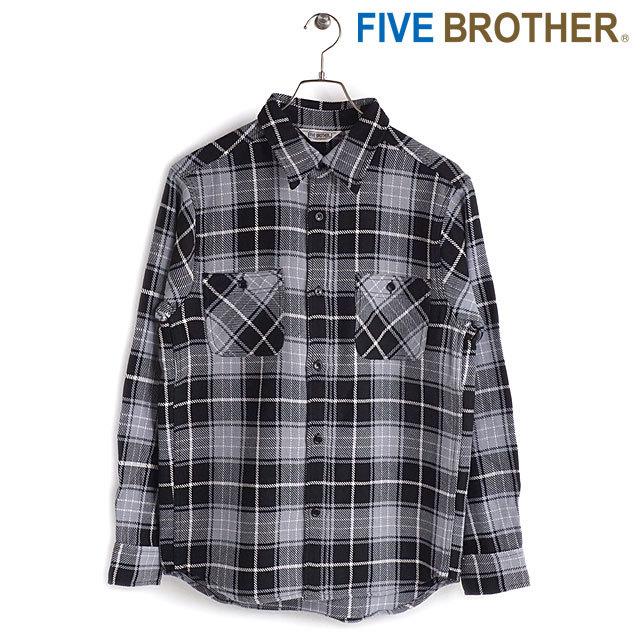 FIVEBROTHER（ファイブブラザー） メンズ ヘビーフランネル ワーク