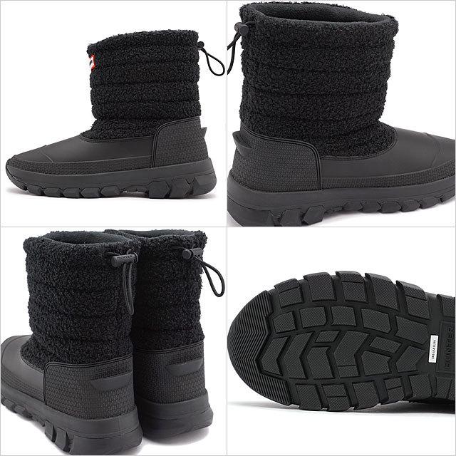 靴 HUNTER W SHERPA  BOOT SHORT HUNTER（ハンター） レディース シェルパ スノーブーツ ショート W