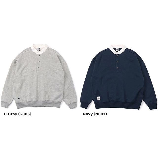 チャムス CHUMS オーバーサイズ ハリケーントップ Oversize Hurricane Top CH00-1318 FW21 トップス USAコットン スウェットシャツ | CHUMS | 04