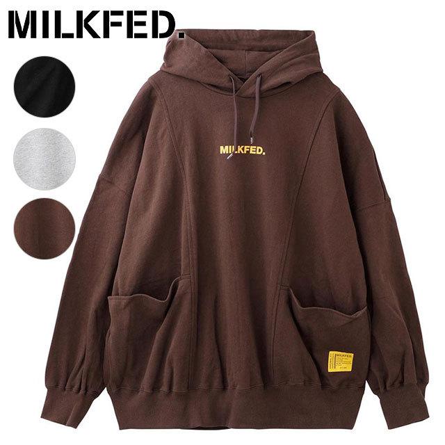  × MILKFED. ビッグスウェット MILKFED.（ミルクフェド） レディース ビッグ スウェットトップ BIG
