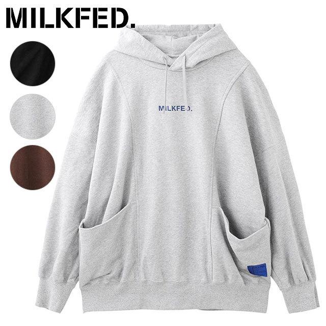  × MILKFED. ビッグスウェット MILKFED.（ミルクフェド） レディース ビッグ スウェットトップ BIG