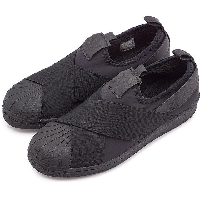 新品　adidas アディダス スーパースター スリッポン スニーカー　黒 楽天市場】【ADIDAS】 アディダス SST SLIP ON スーパースター