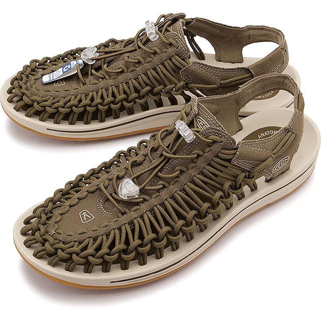 ★極美品★KEEN ユニーク キャンバス23cm アウトドアサンダル KEEN（キーン） ユニーク キャンバス メンズ サンダル 1026230 SS22 M