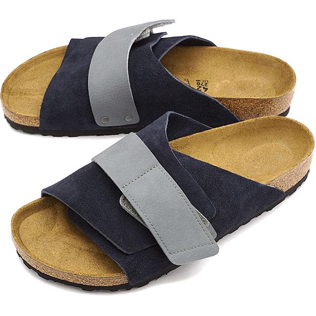 ビルケンシュトック Birkenstock キョート ベロア デザート スエード メンズ サンダル レギュラー幅 Ss22 Kyoto Vl Desert Suede Midnight ネイビー系 Shoetime 通販 Yahoo ショッピング