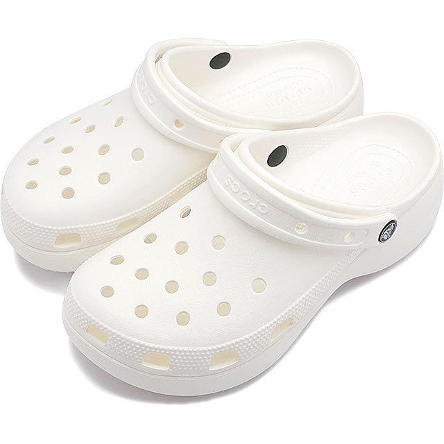 新品クロックスサンダル白色 サンダル クロックス crocs クラシックメガクラッシュサンダル