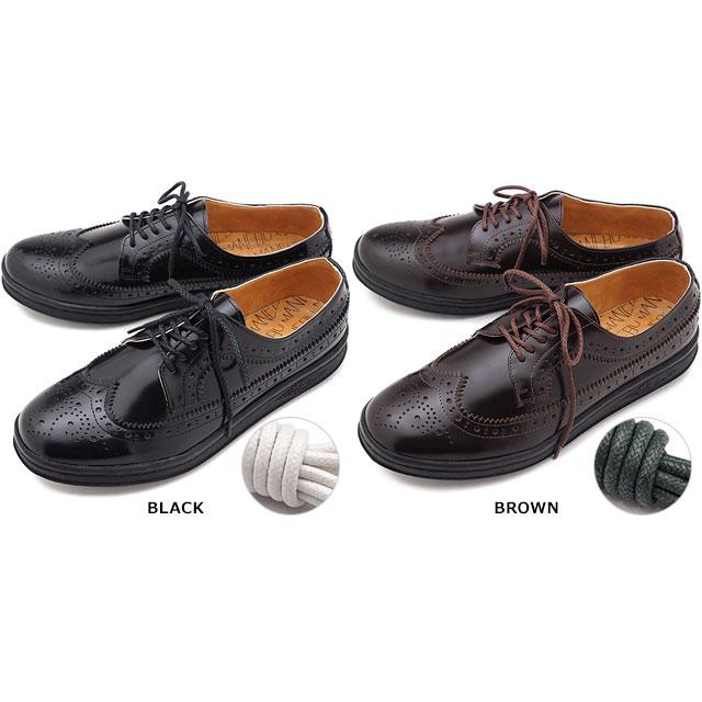 マネブ MANEBU ウキ フェイススキン メンズ レザーシューズ [MNB-003B] UKI FACESKIN ウィングチップ スニーカー 当店激オシ 正規取扱店 MANEBU（マネブ） ウキ フェイススキン メンズ レザーシューズ MNB