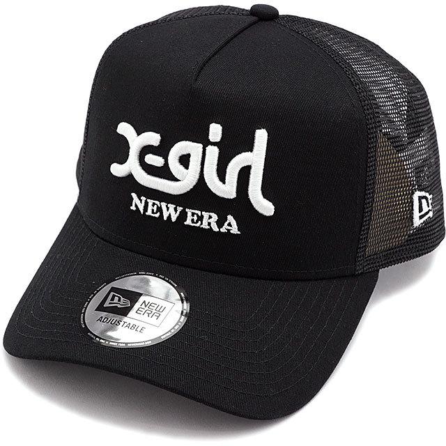 NEW ERA（ニューエラ） コラボ X-girl エックスガールメッシュキャップ