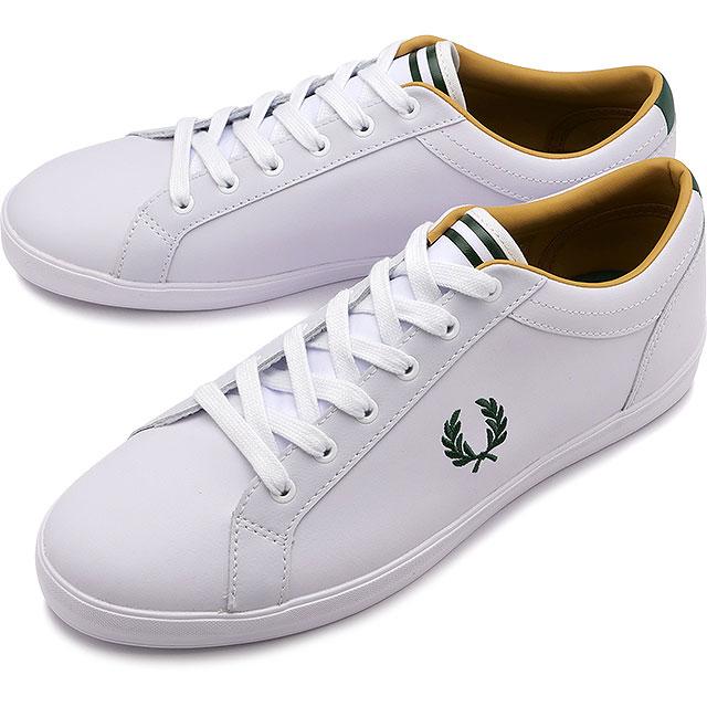 フレッドペリー Fred Perry ベースラインレザー スニーカー B1228 100 Ss22q2 Baseline Leather メンズ レディース 靴 White 白 ホワイト系 Shoetime 通販 Yahoo ショッピング