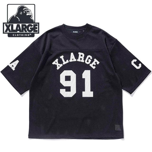 XLARGE（エクストラ ラージ） メンズ フットボールTシャツ