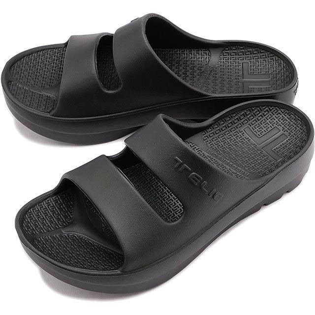 テリック TELIC リカバリーサンダル Wストラップ  SS22 W-STRAP メンズ・レディース 厚底 スライドサンダル 疲労回復 Black 黒 ブラック系｜mischiefstyle｜02