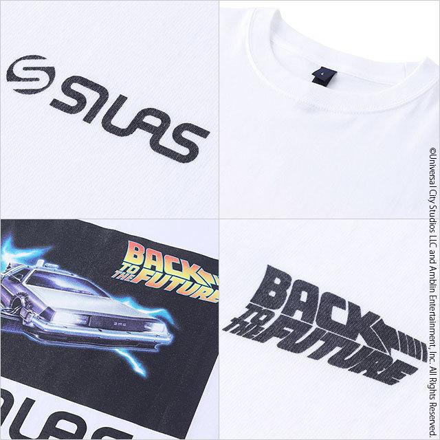 SILAS サイラス メンズ バックトゥザフューチャー Tシャツ