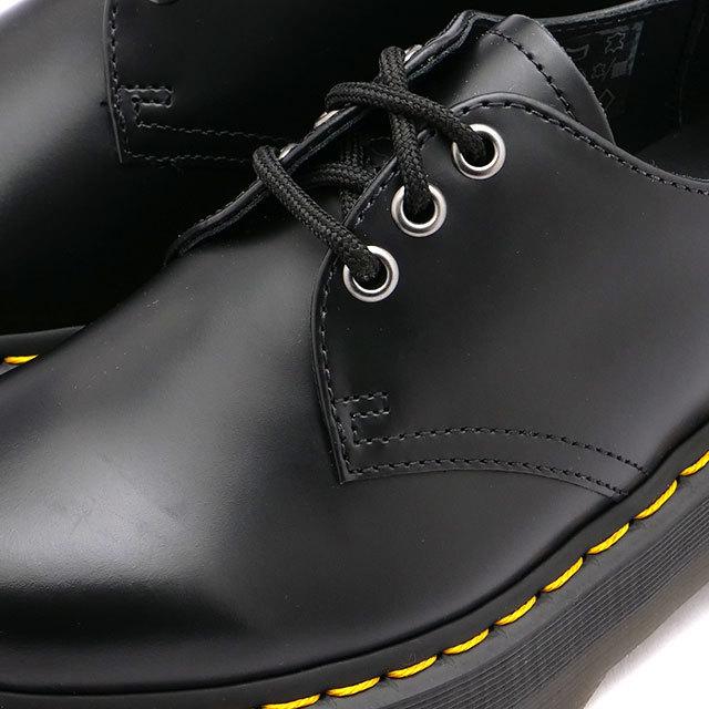 誕生日プレゼント ドクターマーチン Dr Martens ブラック系 黒 Black 厚底 メンズ レディース Shoe Eye 3 Quad 1461 3ホールシューズ クアッド その他シューズ サイズ Uk5 24 0cm Binghamtonhots Com
