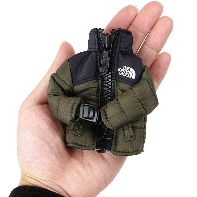 ノースフェイス キーホルダー ミニヌプシ　ブラック　グリーン　NORTH THE NORTH FACE ザ ノースフェイス キーホルダー ミニヌプシ