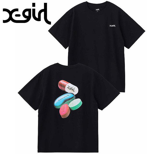 X-girl（エックスガール） レディース Tシャツ 105223011013 FW22