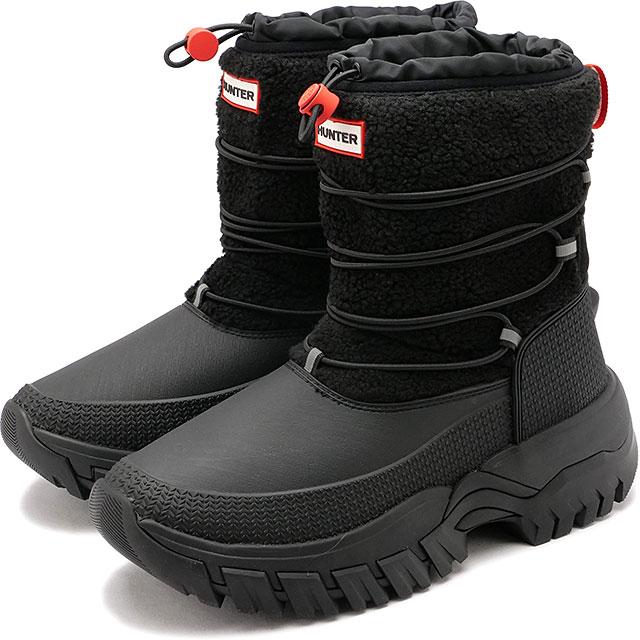 美品！HUNTER ワンダラー ショート シェルパ スノーブーツ HUNTER（ハンター） レディース ワンダラー ショート シェルパ スノー