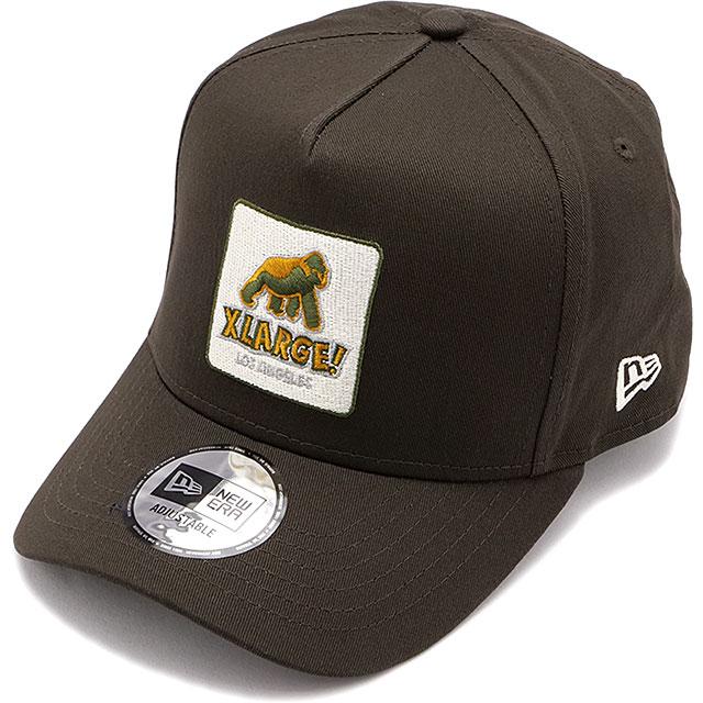超美品✨XLARGE×NEW ERA キャップ スナップバック キャメルオリーブ XLARGE（エクストラ ラージ） コラボ ニューエラ ウォーキングエイプ