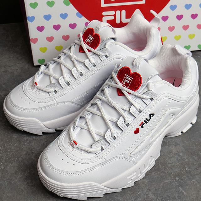 FILA（フィラ） レディース スニーカー ディスラプター2 ハート